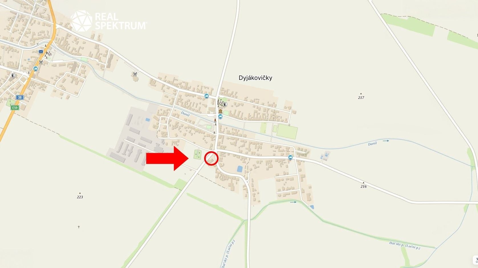 Prodej pozemek pro bydlení - Dyjákovičky, 300 m²