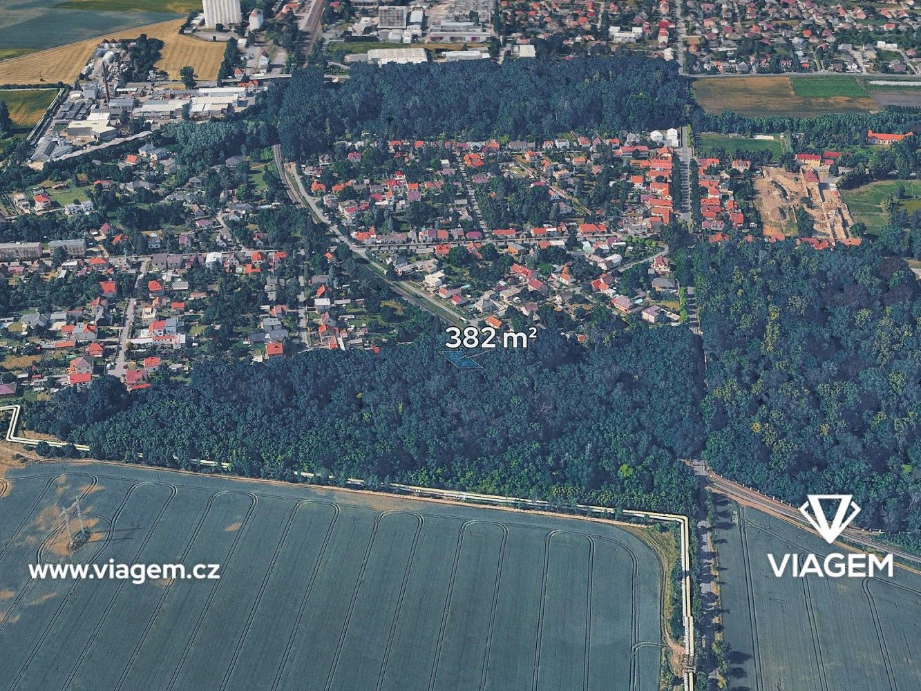 Zahrada, 382 m²