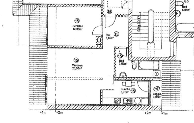 2+1, Papiermühlstr. 1a Leipzig Reudnitz-Thonberg Sachsen 04299, 61 m² - 1