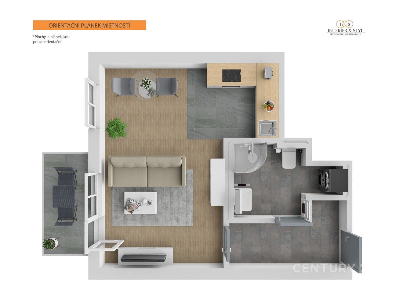 Byt 1+kk · 32 m² · Praha - Hostivař, Hlavní město Praha - 4