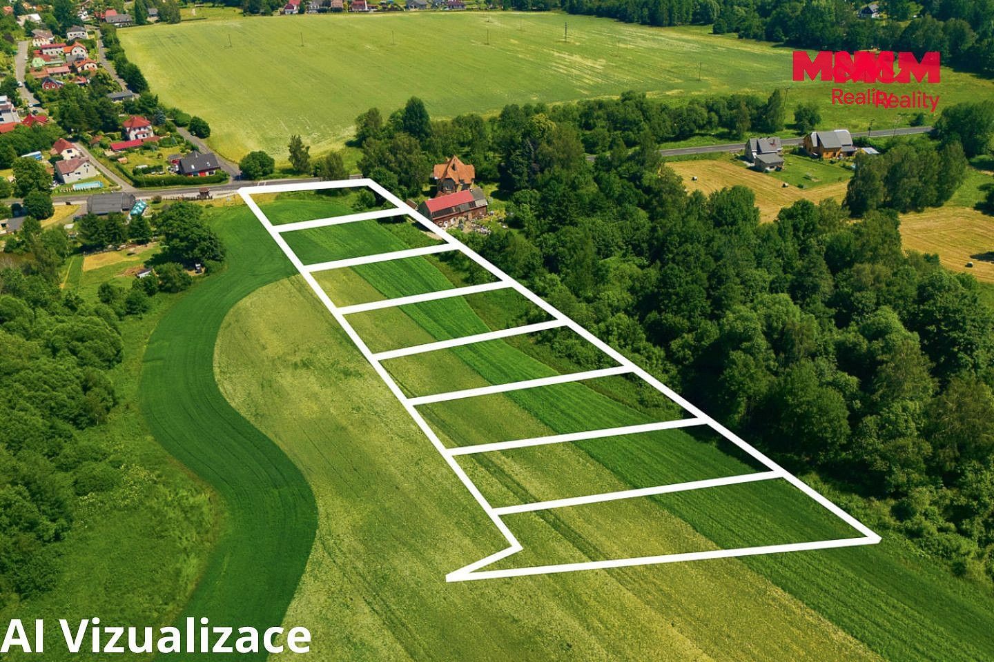 Pozemky pro bydlení, Jiříkov - Nový Jiříkov, okres Děčín, Ústecký kraj - 2