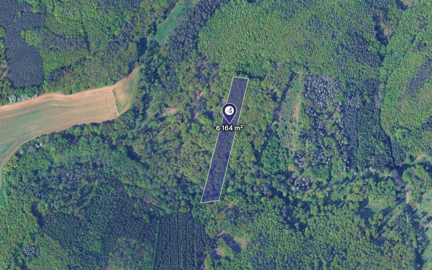 Les, 771 m²