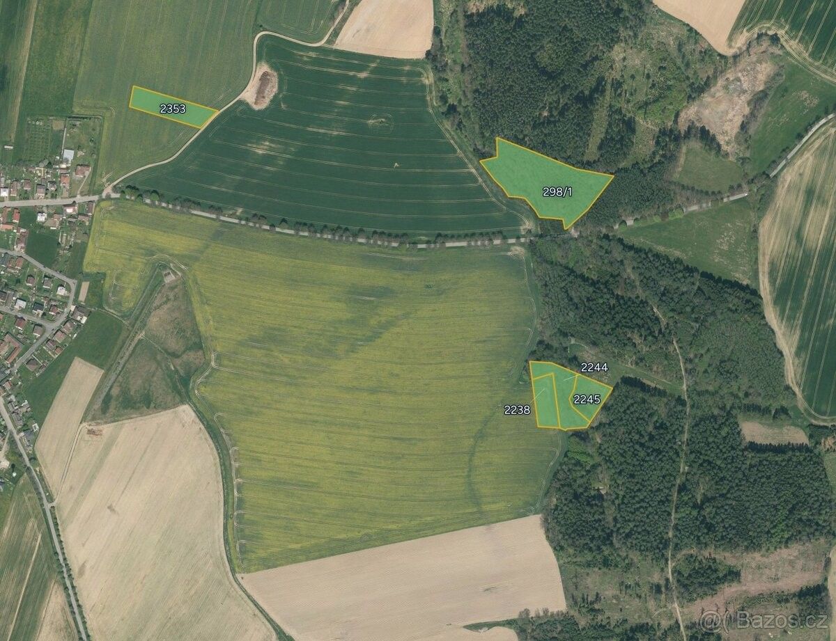 Pozemky pro bydlení, Košice u Soběslavě, 391 17