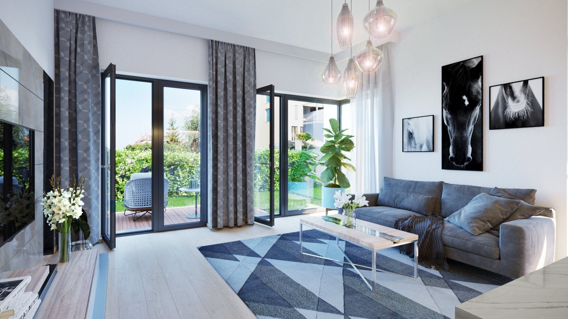 2+kk, Na vysoké I, Praha, 79 m²