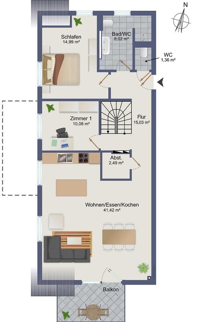 5+kk, Gäustraße 24, , Bádensko-Württembersko, 138 m² - 2