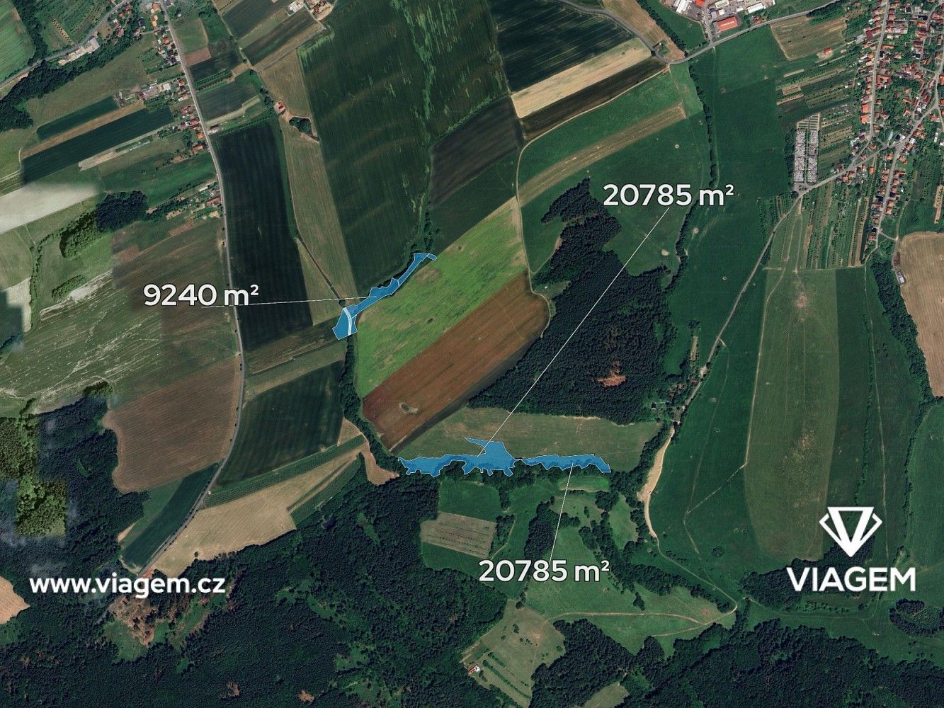 Zemědělské pozemky, Újezd, okres Zlín, Zlínský kraj - 2