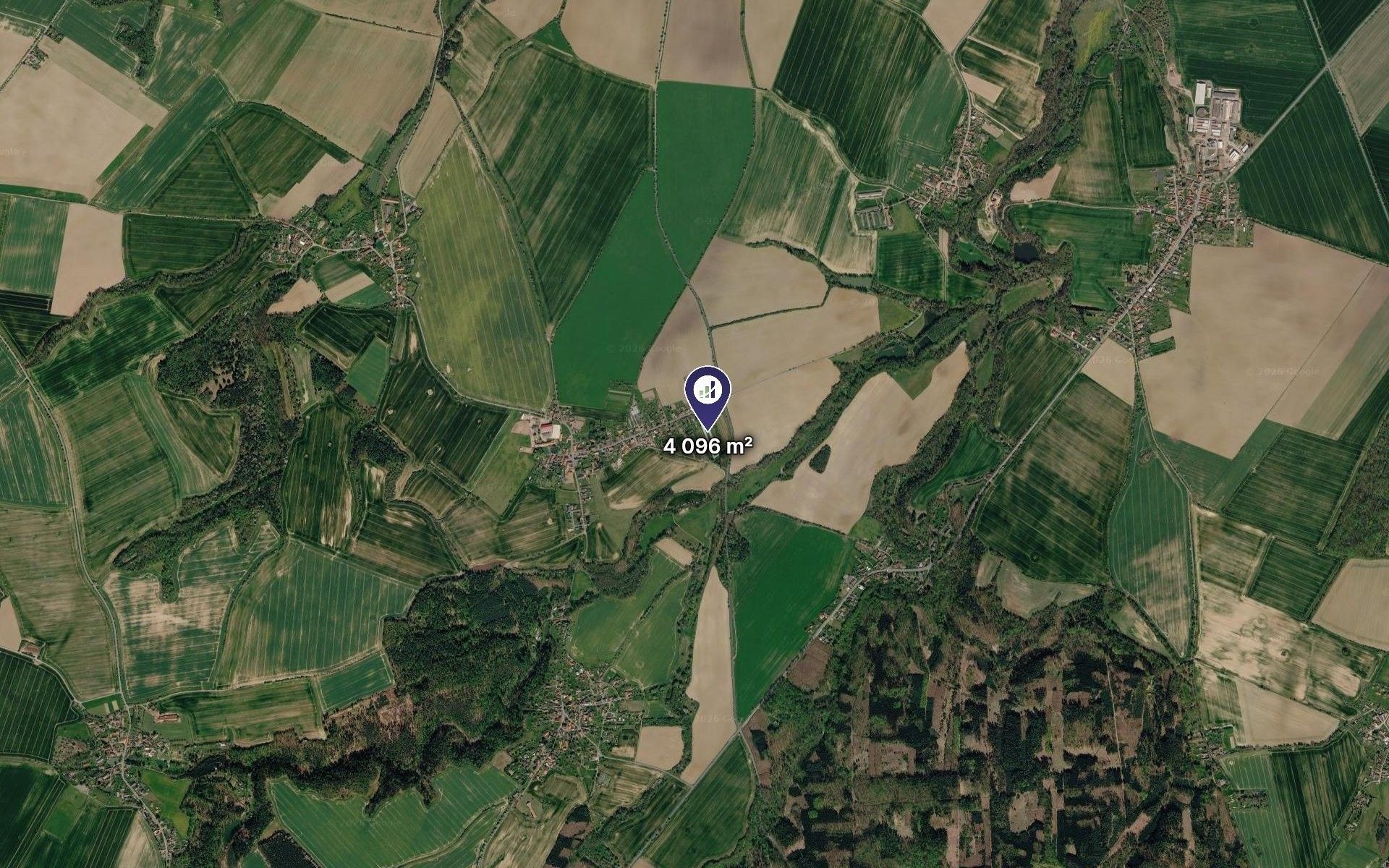 Komerční pozemky, Souňov, 2 048 m² - 2