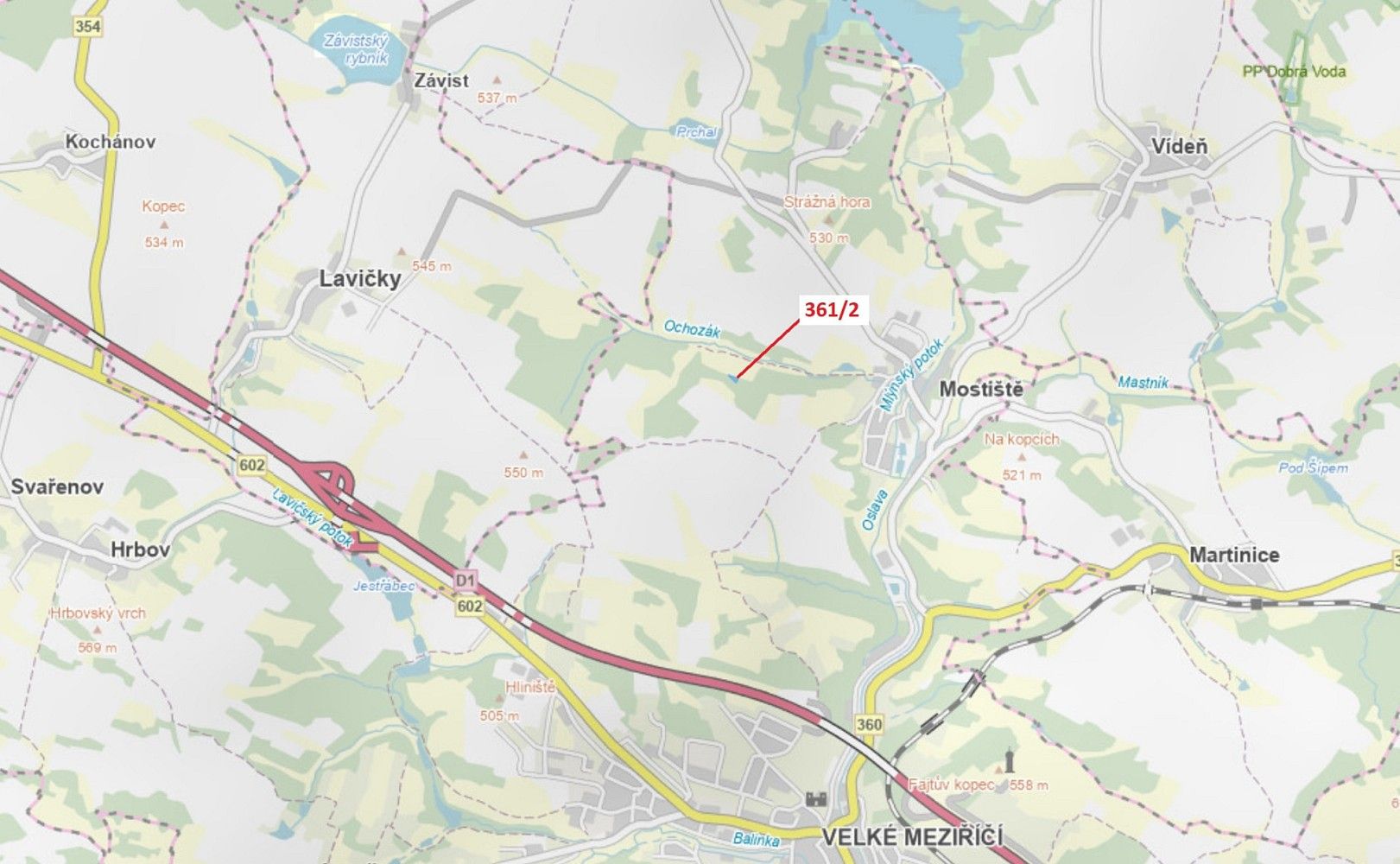 Lesy, Velké Meziříčí, okres Žďár nad Sázavou, Kraj Vysočina - 1