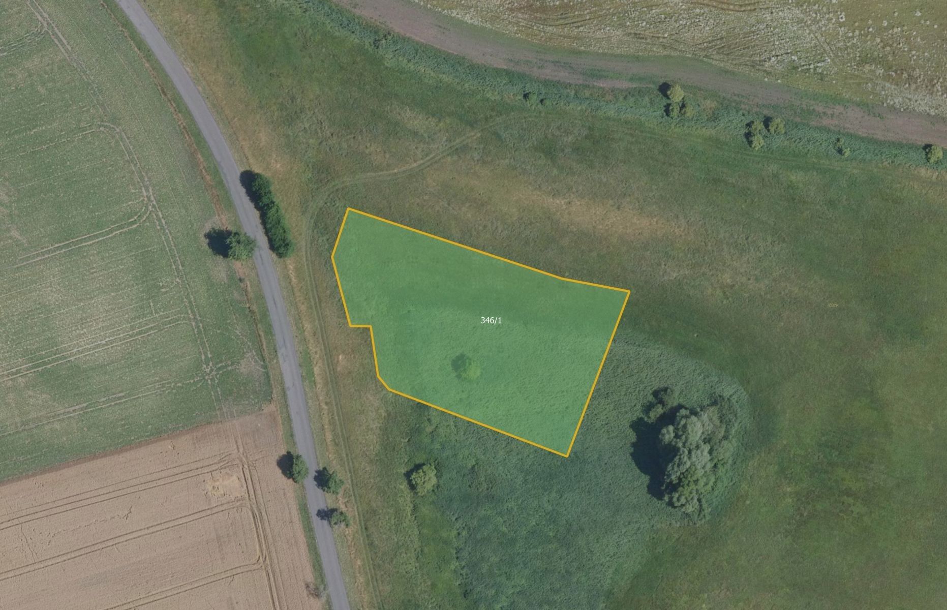 Zemědělské pozemky, Studce, Loučeň