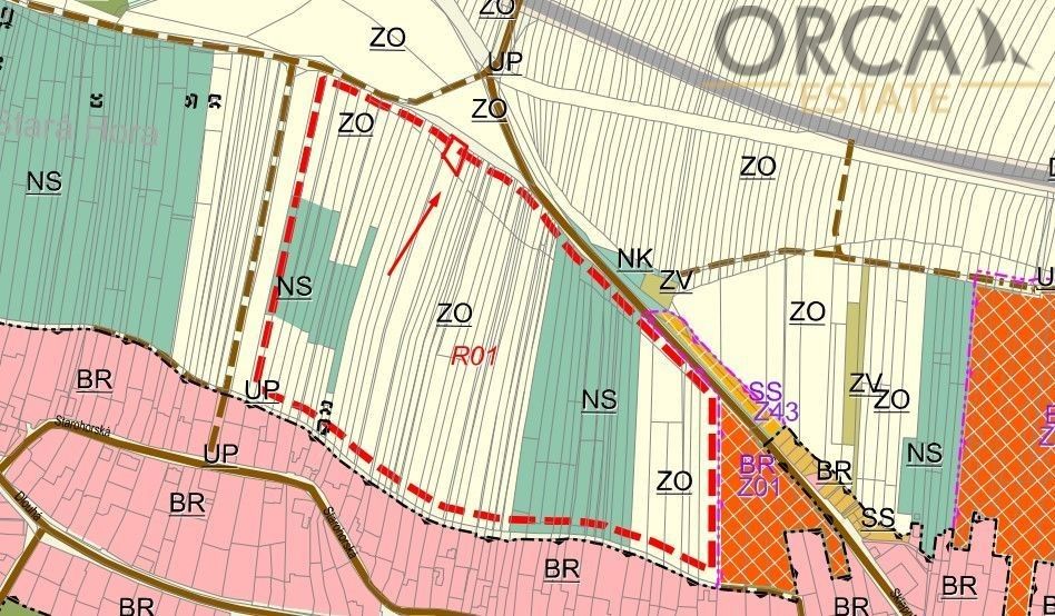 Prodej pozemek - Klobouky u Brna, 691 72, 336 m²