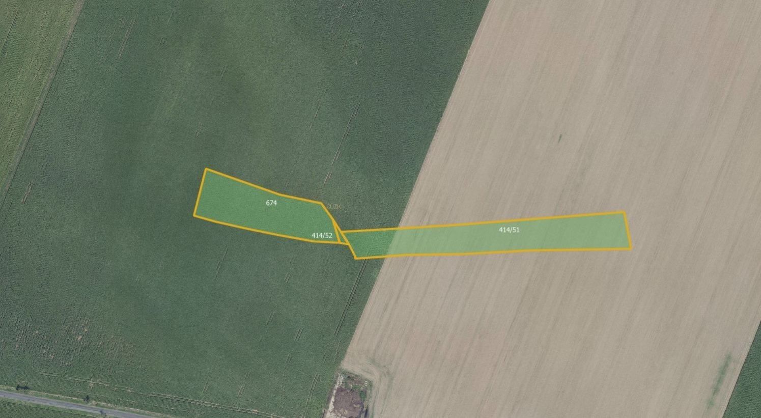 Zemědělské pozemky, Tatce