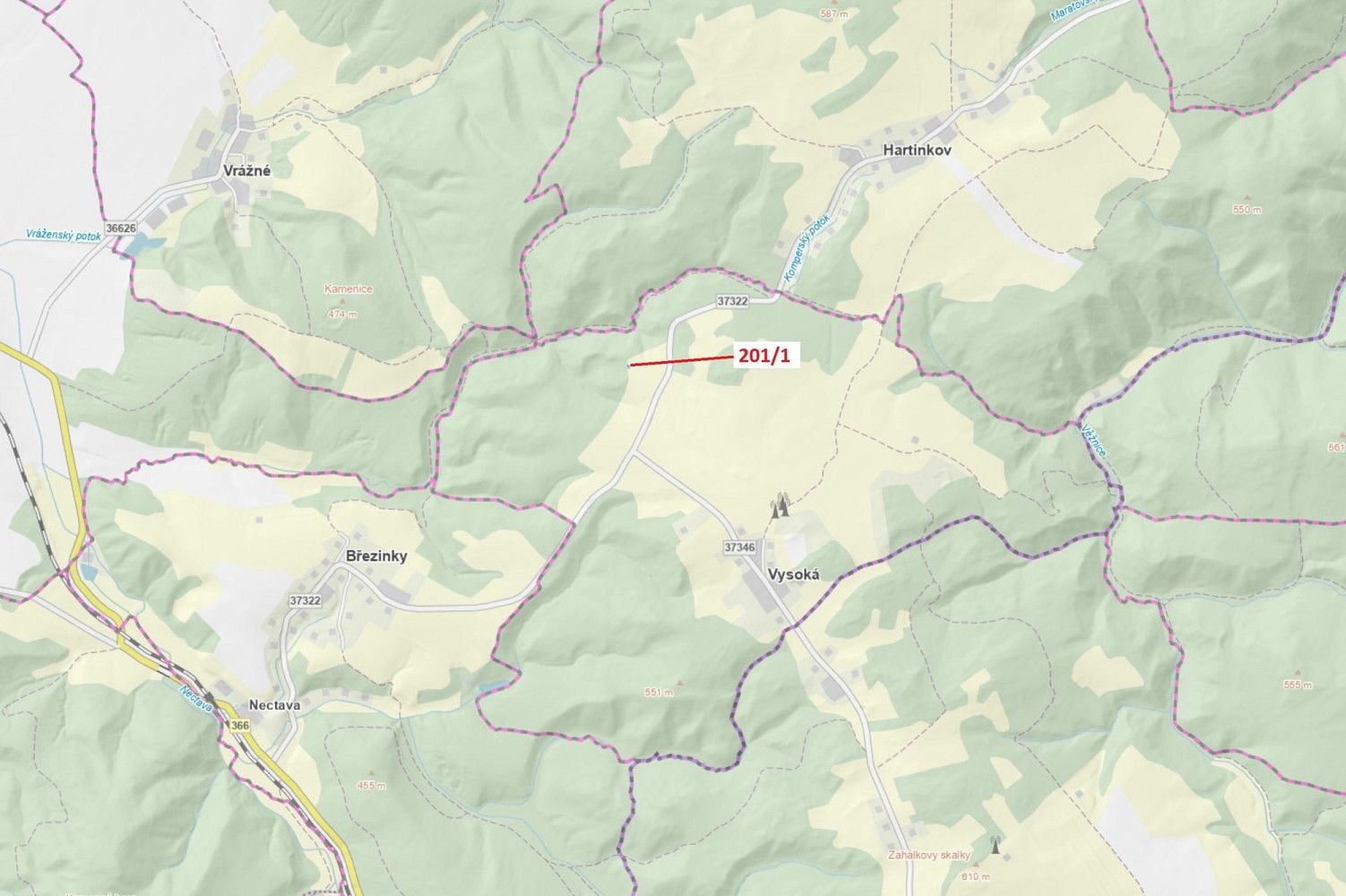 Lesy, Vysoká - 1