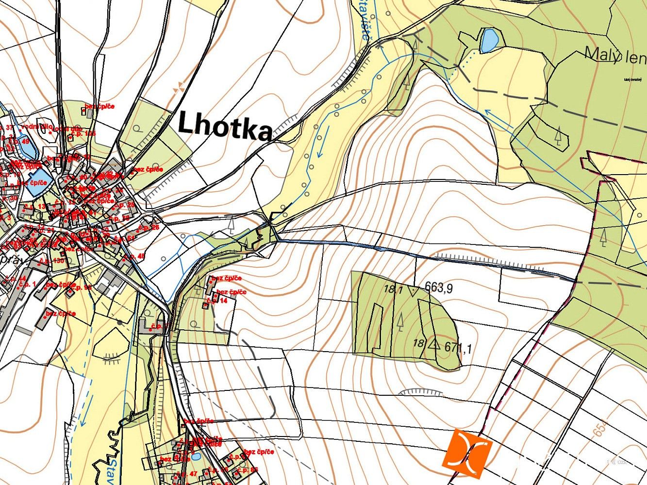 Pozemek · Lhotka, okres Žďár nad Sázavou, Kraj Vysočina - 4