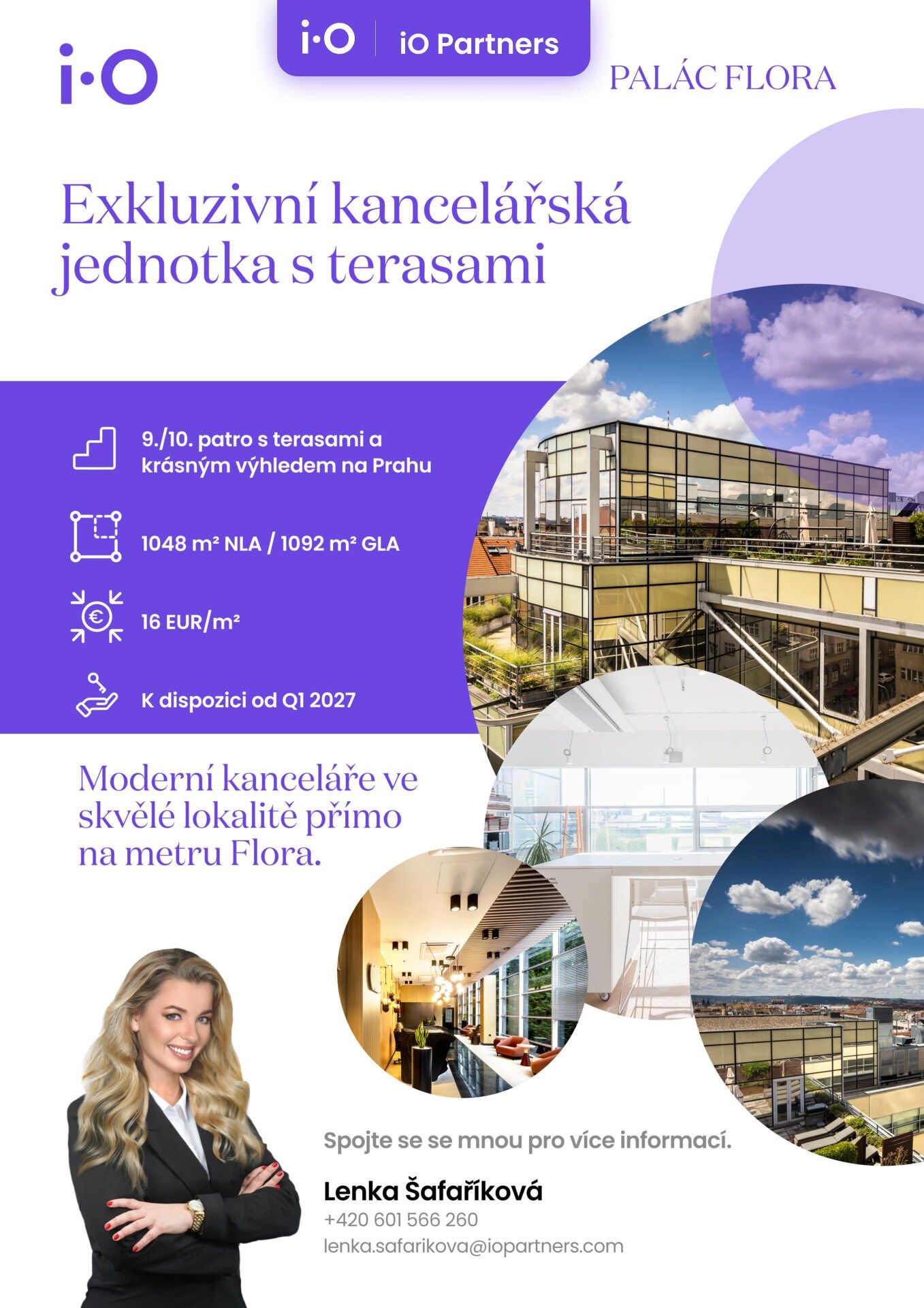 Kancelář · 1 048 m² · Vinohradská, Praha - 4