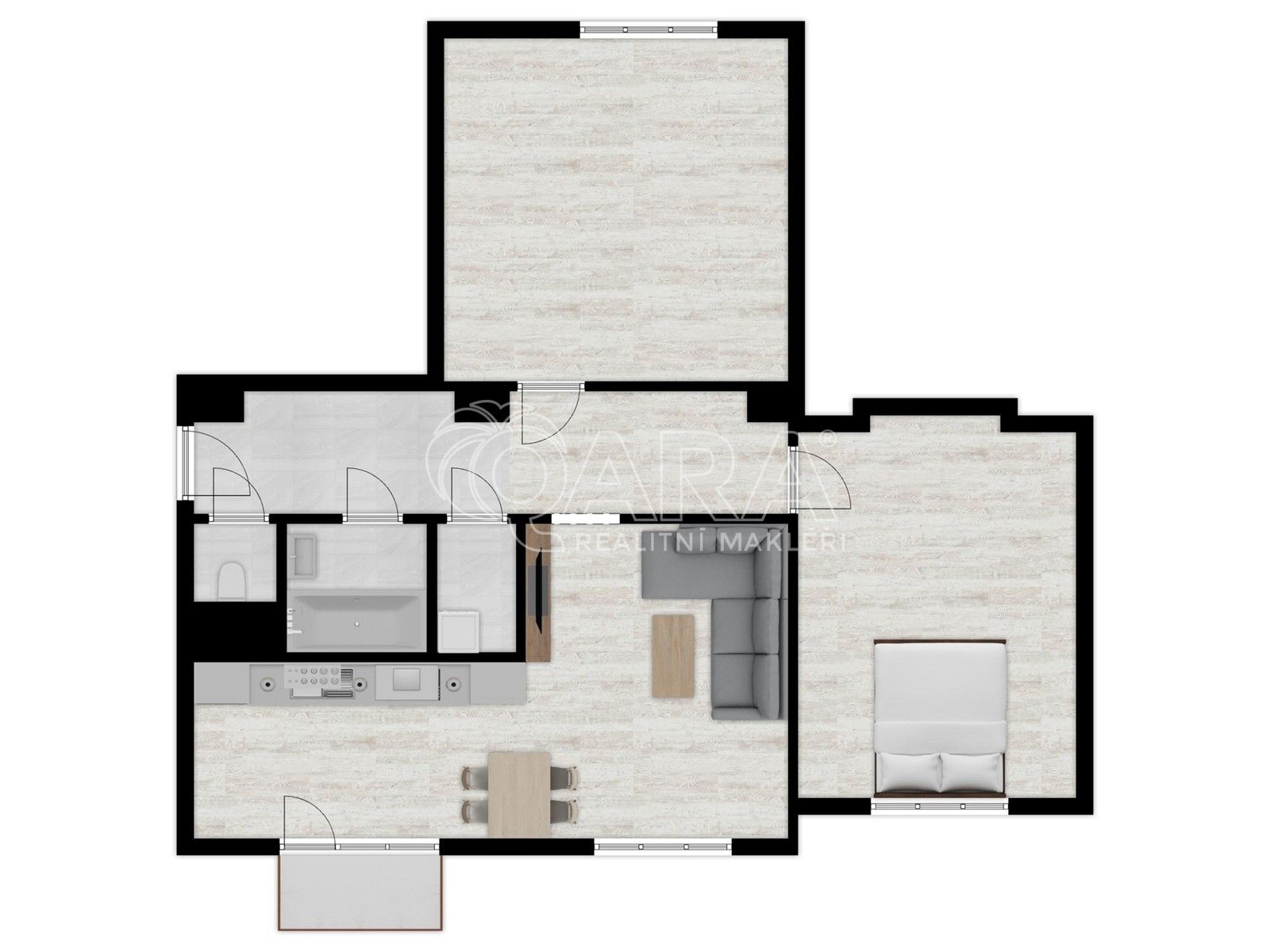 Prodej byt 3+kk - Střimelická, Praha, 72 m²