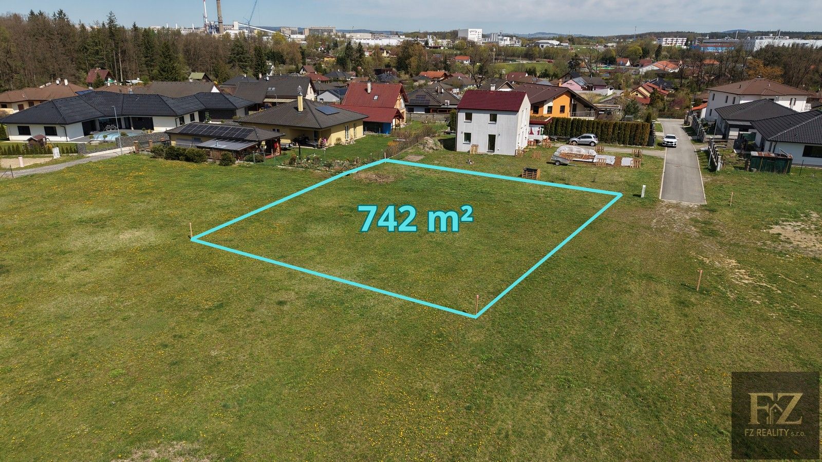 Pozemky pro bydlení, Planá nad Lužnicí, 742 m² - 1