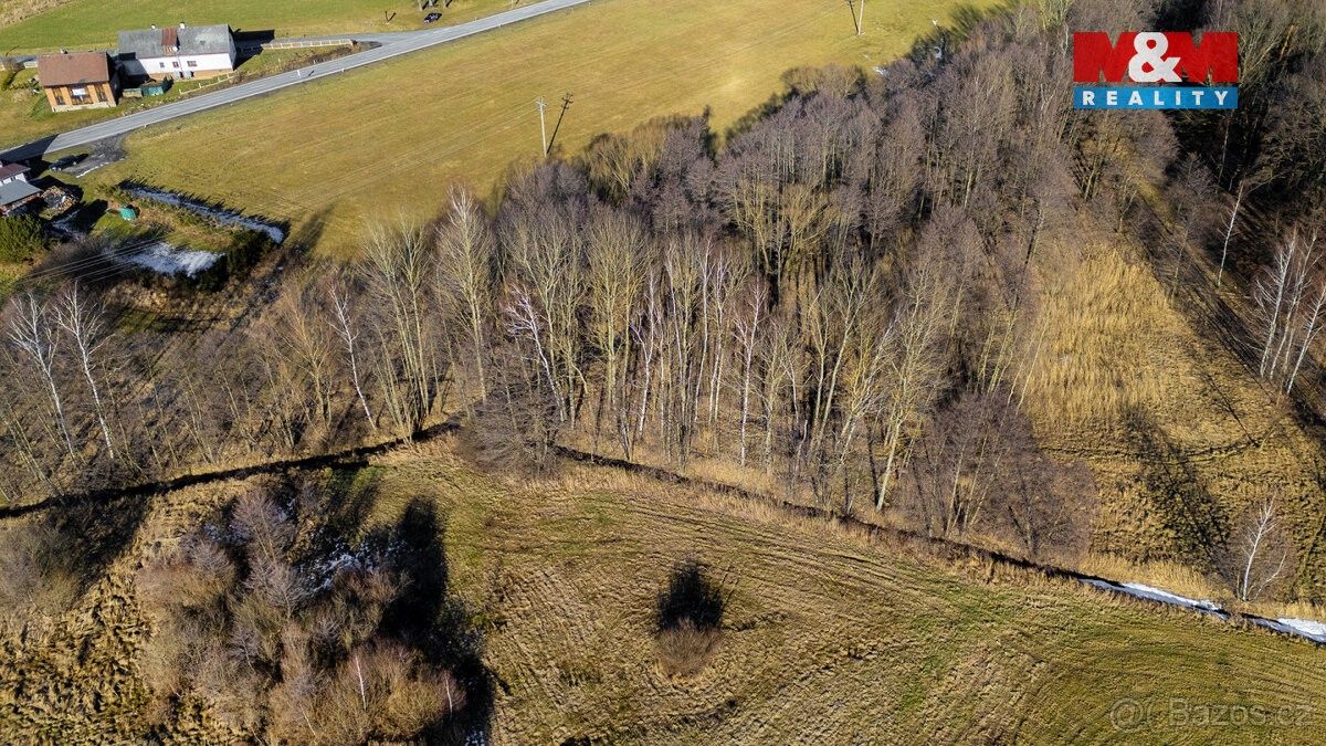 Stavební pozemek, Dětřichov – pohled 3