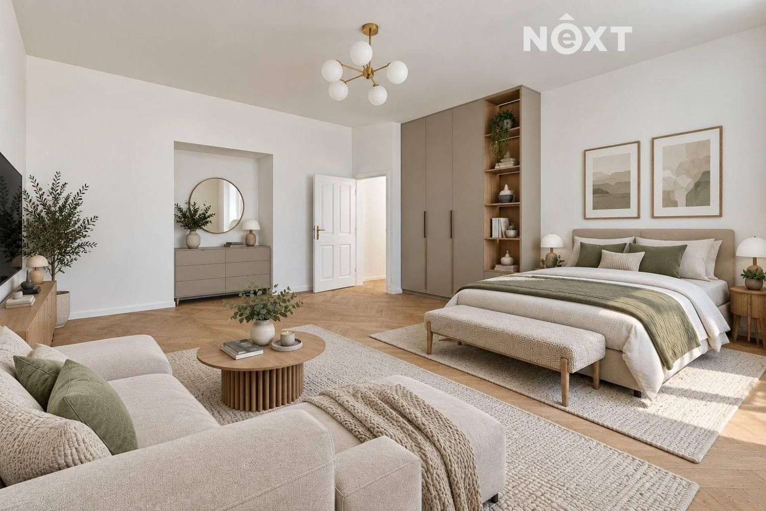 Byt 2+kk · 43 m² · Velehradská 1320, Praha Vinohrady - 3