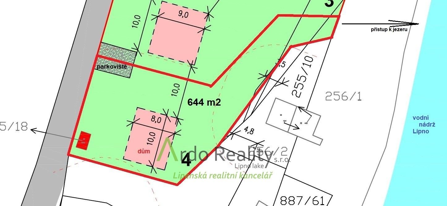 Prodej pozemek pro bydlení - Frymburk