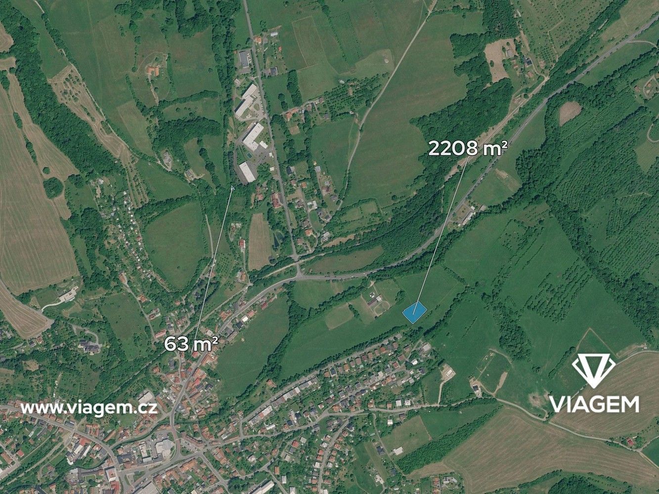 Prodej zemědělský pozemek - Vizovice, okres Zlín, Zlínský kraj - 2