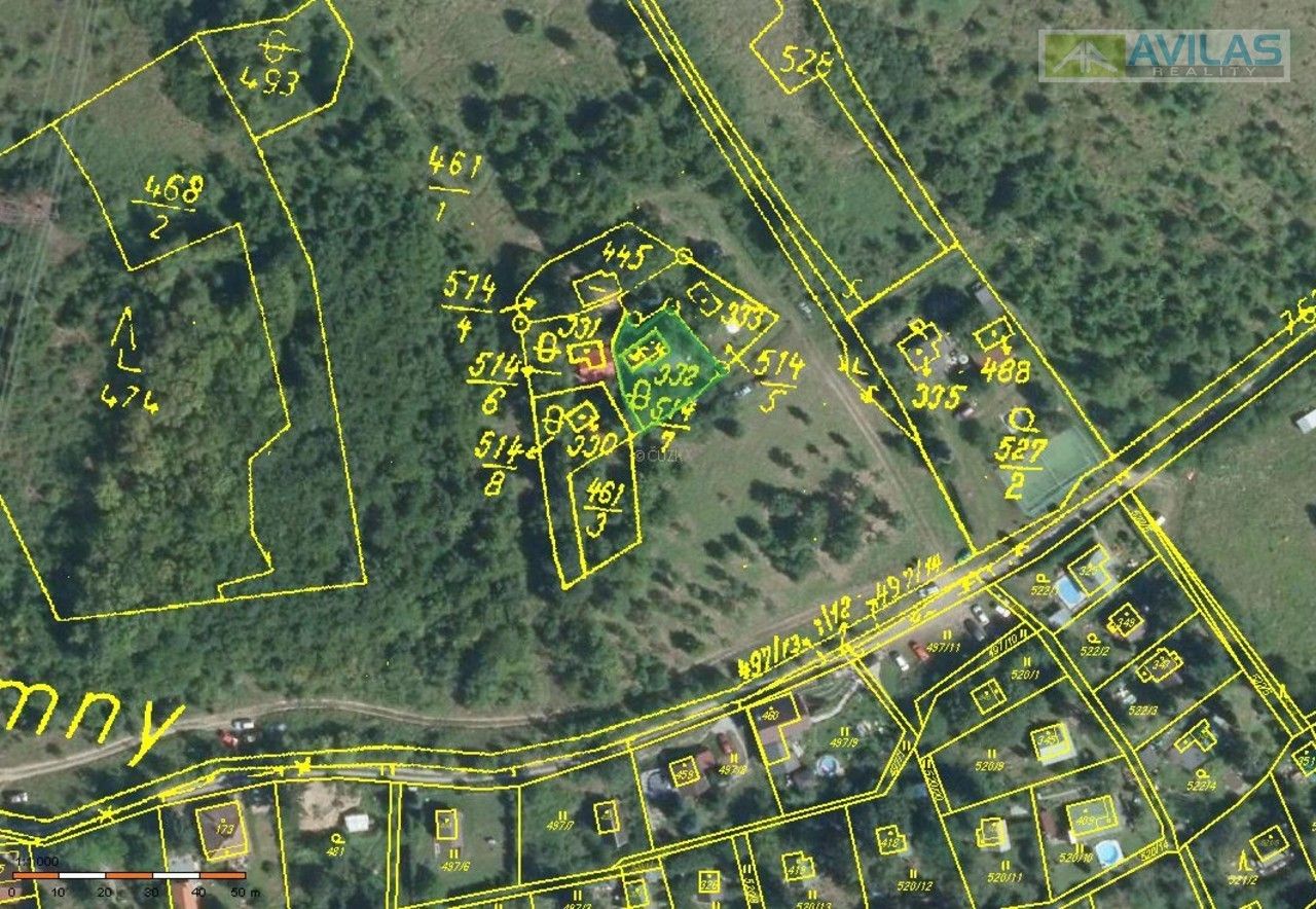 Zahrady, Hvozdnice, 366 m²