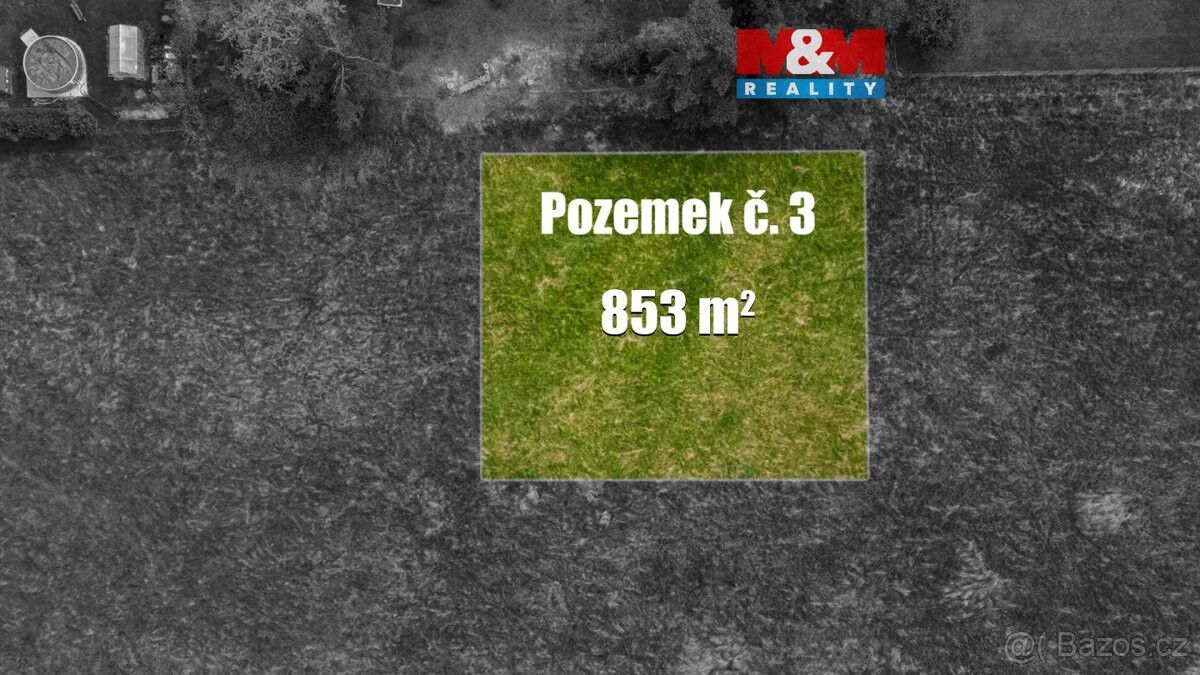 Pozemky pro bydlení, Nový Oldřichov, 471 13, 853 m²