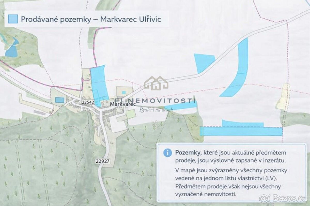 Prodej pozemek pro bydlení - Hřivice, 439 65