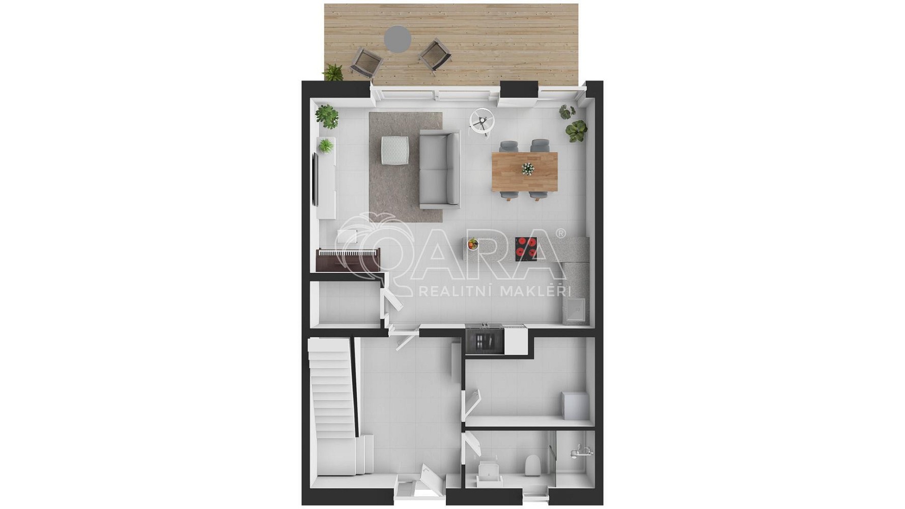 Prodej rodinný dům - Opletalova, Hřebeč, okres Kladno, 104 m² - 5