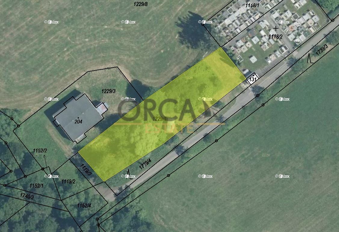 Prodej pozemek - Nový Jičín, 741 01, 1 164 m²