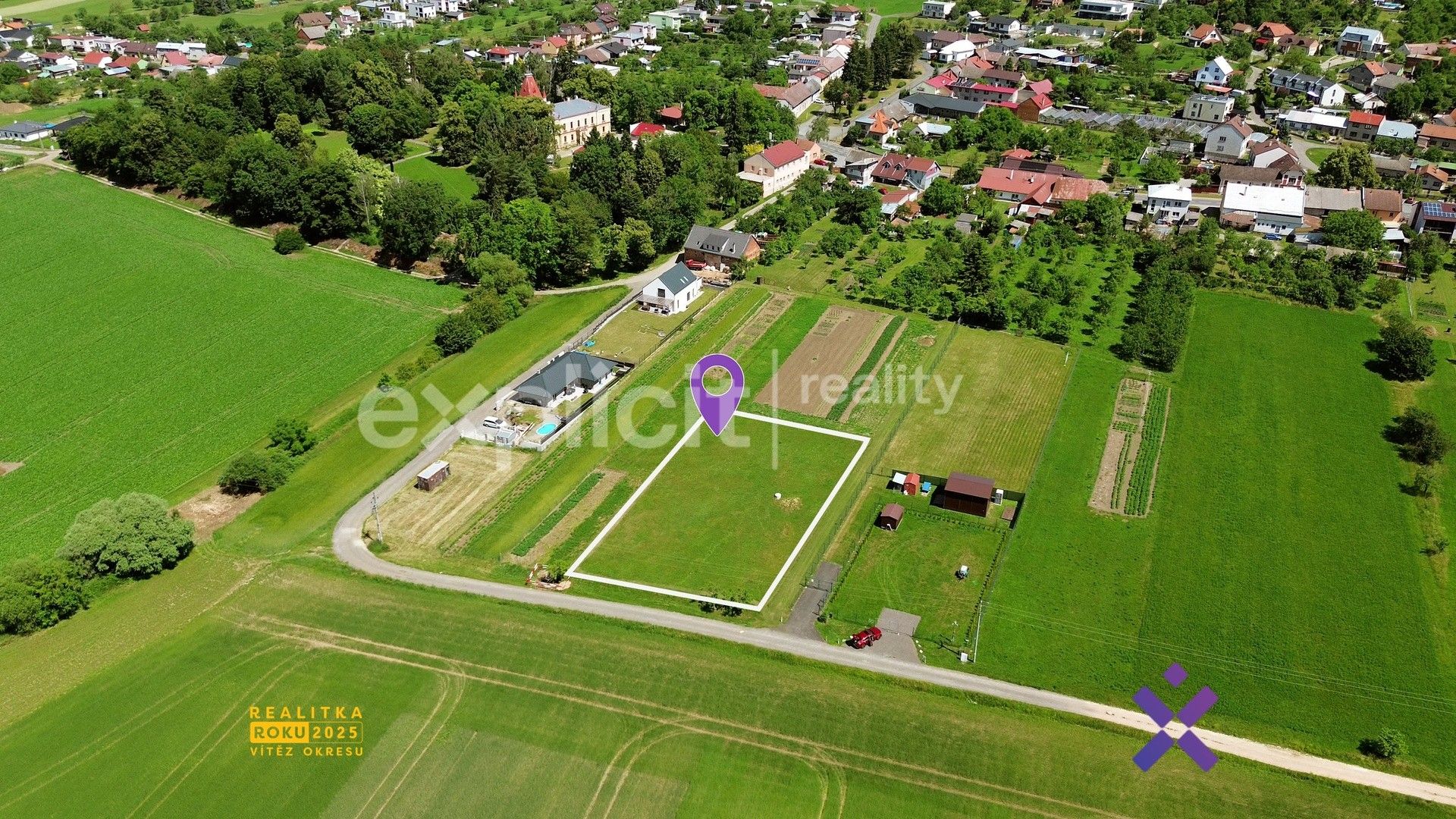 Prodej pozemek pro bydlení - Přílepy, 1 912 m² - 2