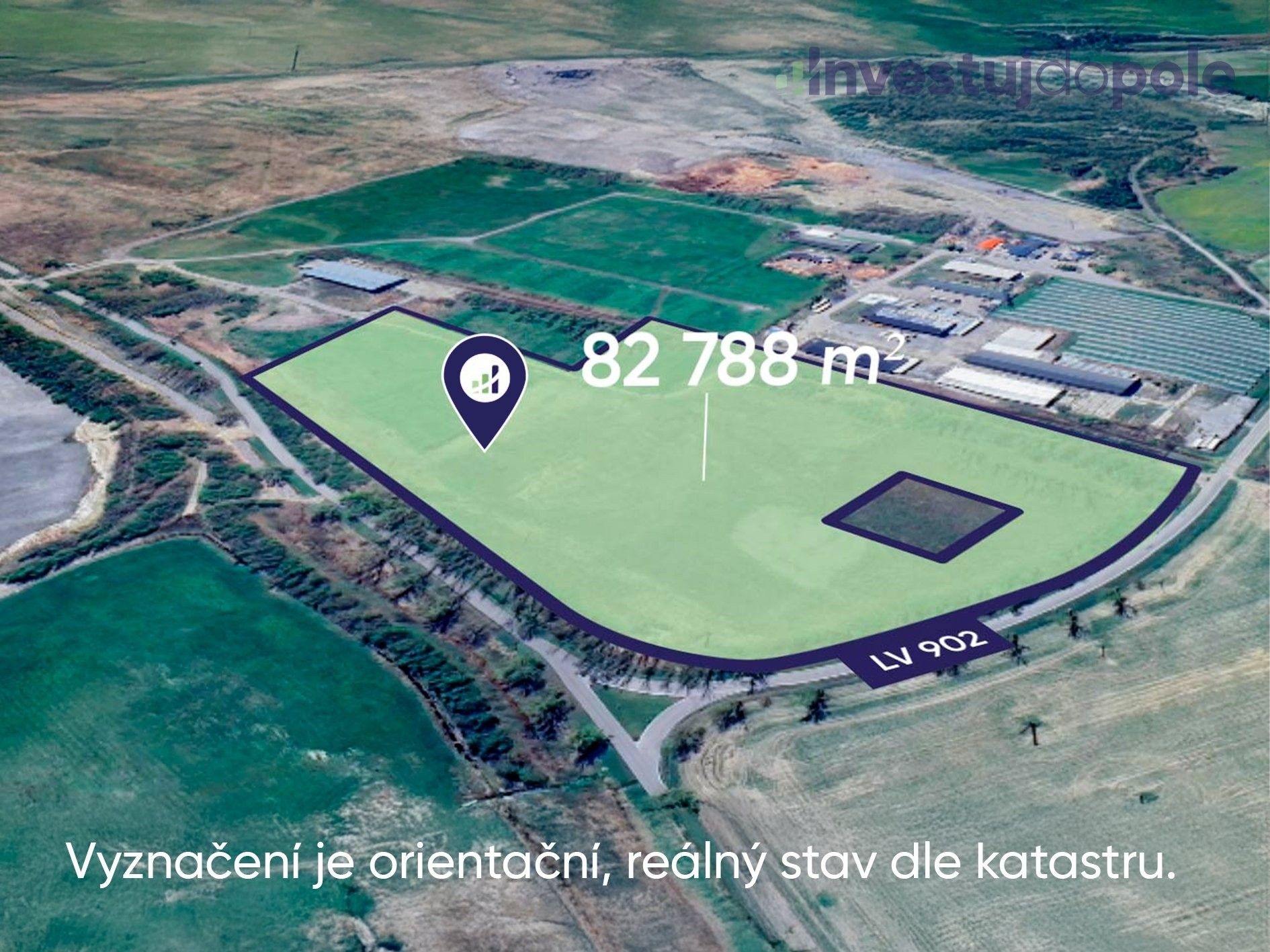 Komerční pozemky, Dívčice, 86 824 m²