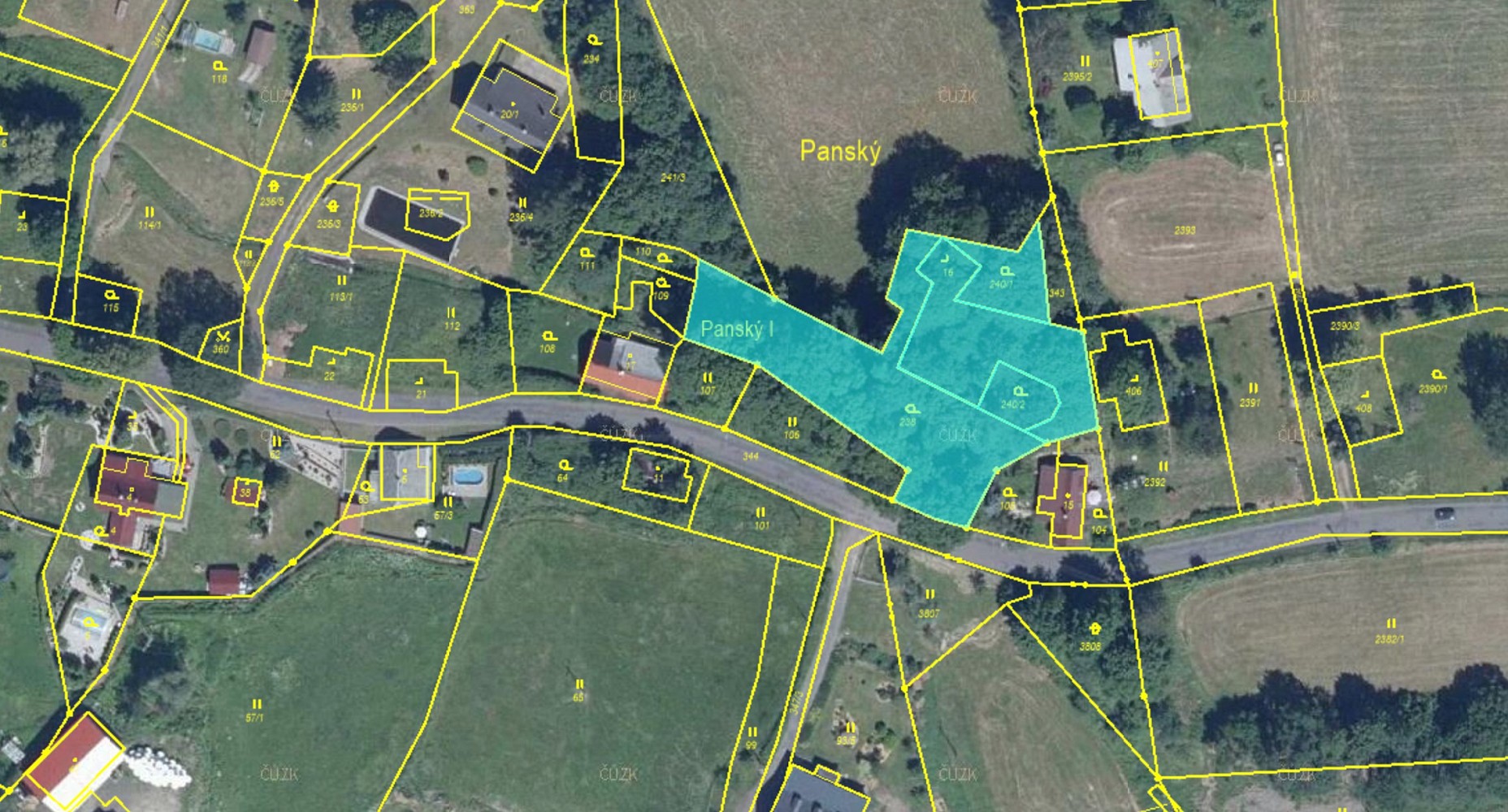 Prodej pozemek pro bydlení - Staré Křečany, okres Děčín - 5