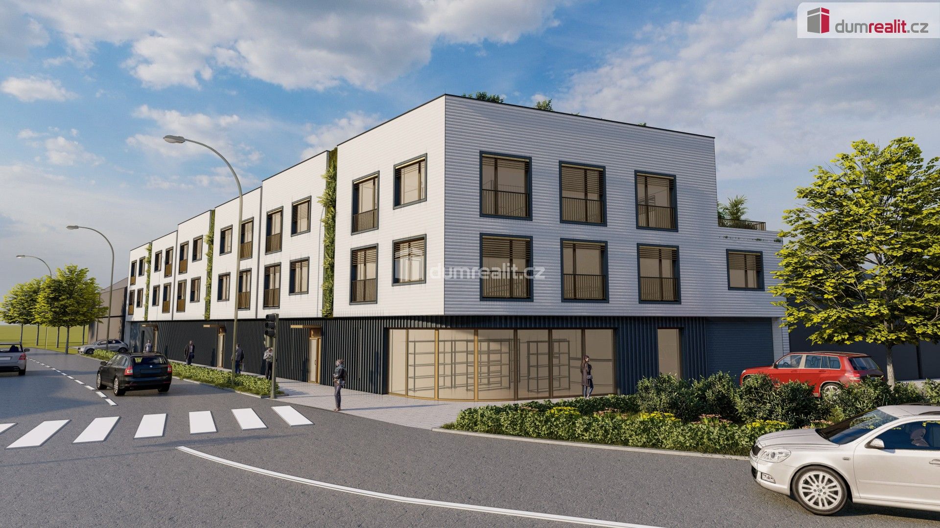 Činžovní domy, Velkomoravská, Staré Město, 1 061 m²