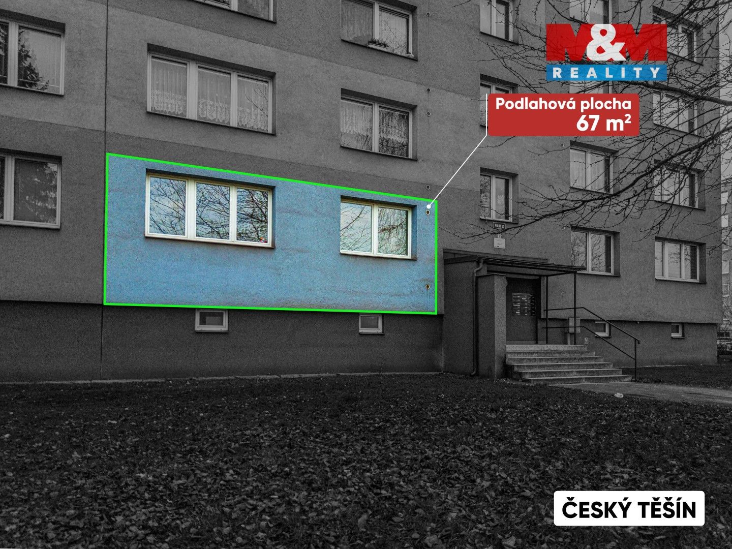 Prodej byt 3+1 - Polní, Český Těšín, 67 m²