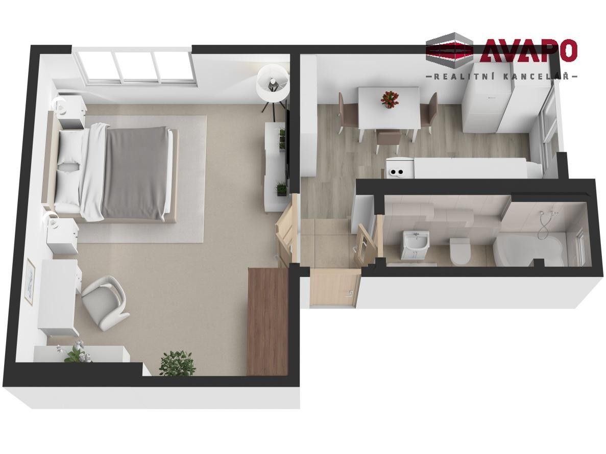 1+1, Oblouková, Opava, 39 m² - 2