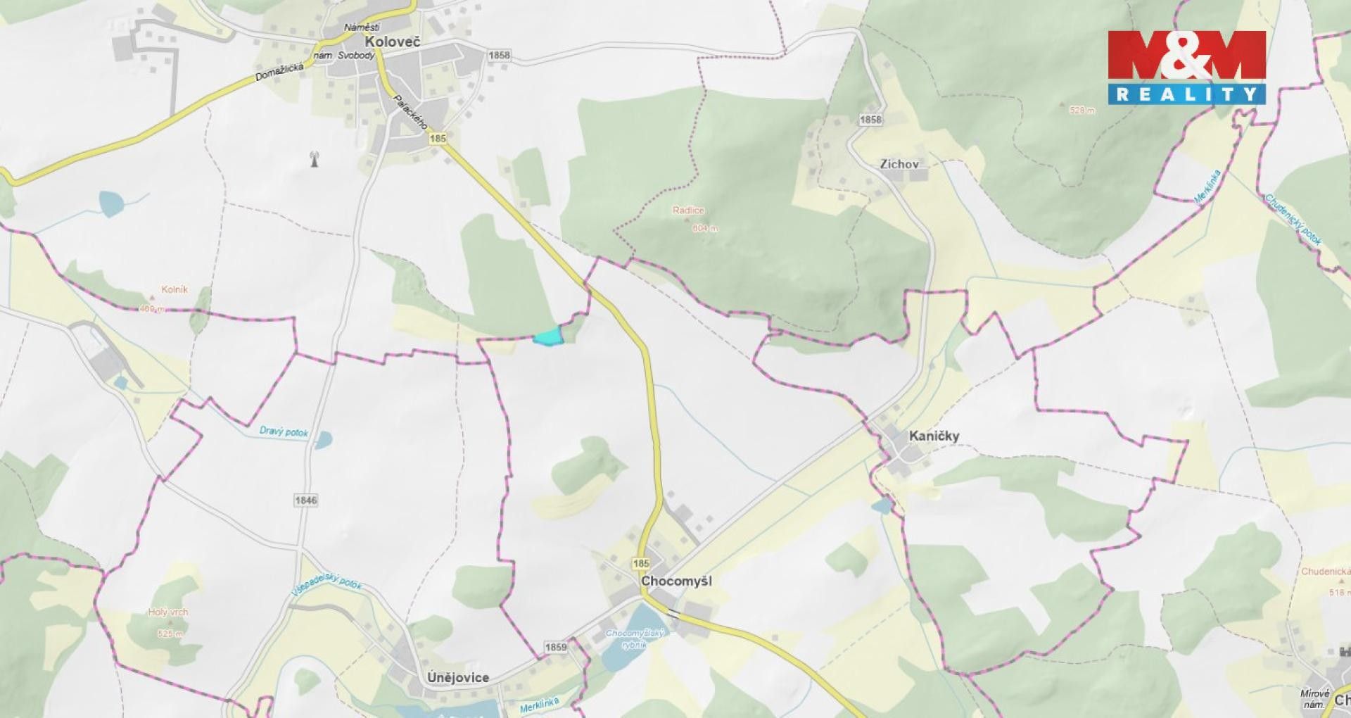 Prodej les - Koloveč