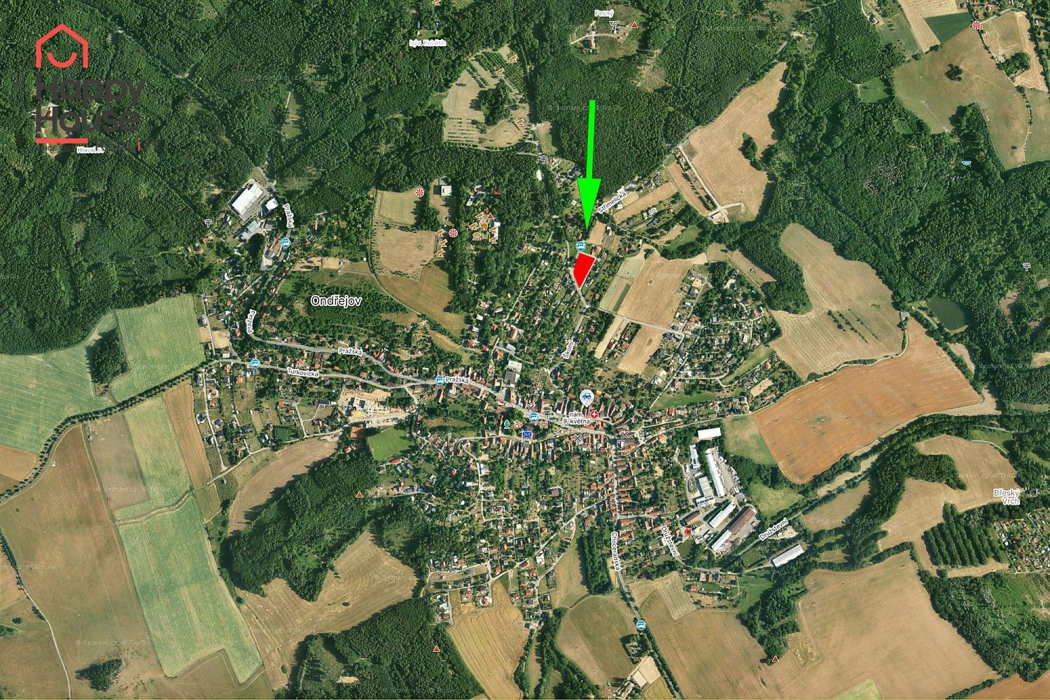 Pozemek pro bydlení, 2 875 m²