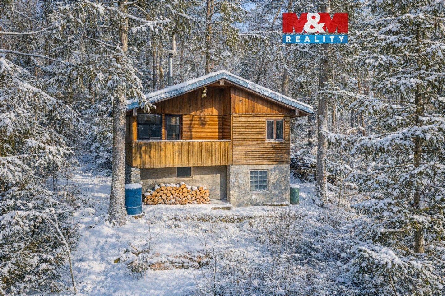 Chaty, Čerňovice, 70 m²