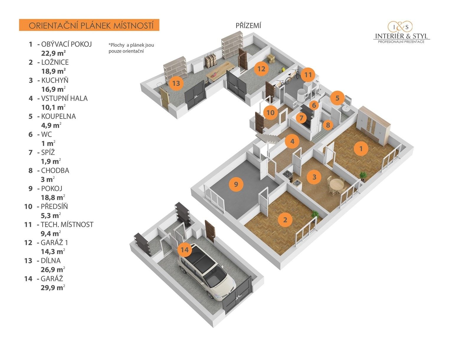 Prodej rodinný dům - Mladoboleslavská, Bělá pod Bezdězem, 195 m²
