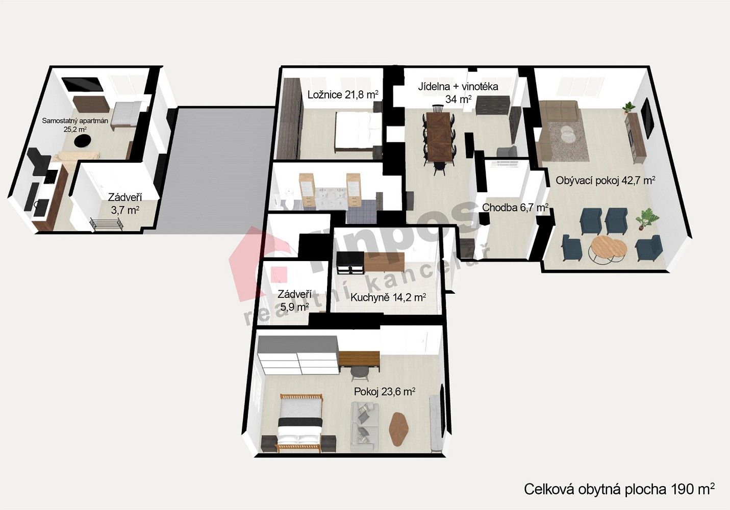 Rodinný dům · 261 m² · Křivsoudov, okres Benešov - 3