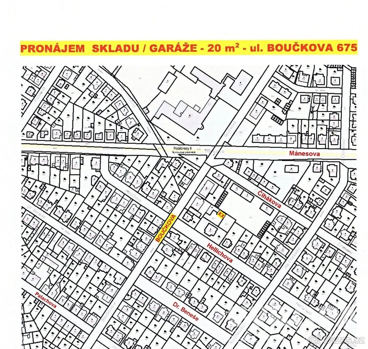 Garáže, Poděbrady, 290 01