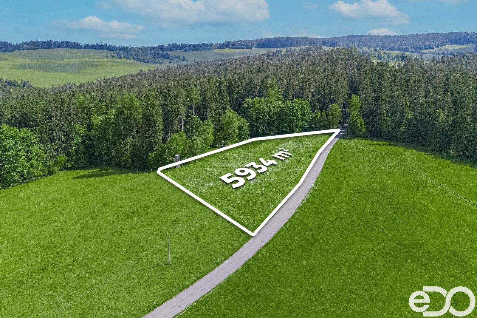 Pozemek pro bydlení · 5 934 m² · Frymburk - 3