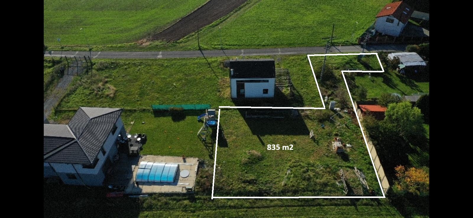 Pozemek pro bydlení · 835 m² · Velká Hraštice, Malá Hraštice - 3