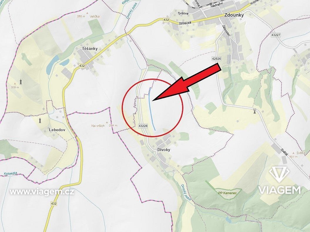 Prodej zemědělský pozemek - Zdounky, okres Kroměříž - 5