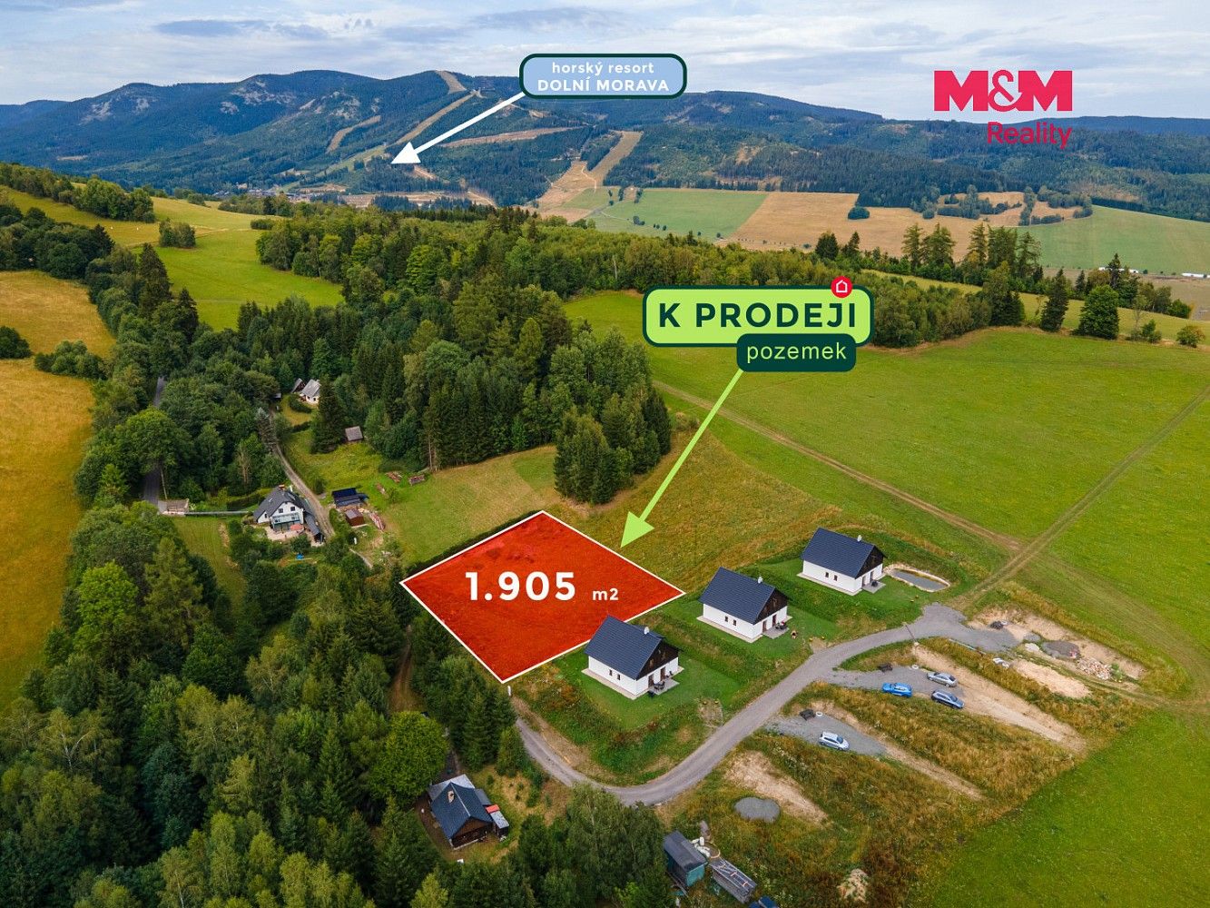 Pozemek pro bydlení · Králíky - Horní Lipka, okres Ústí nad Orlicí, Pardubický kraj - 3