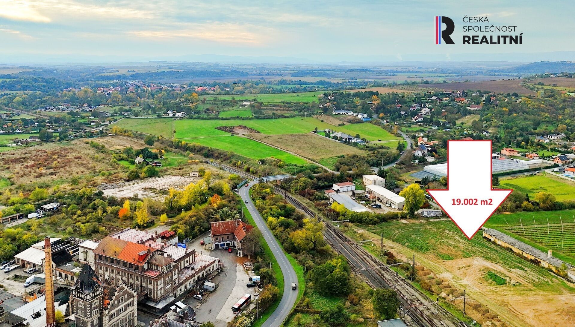 Pozemky pro bydlení, Žatec, Louny, 19 002 m² - 1