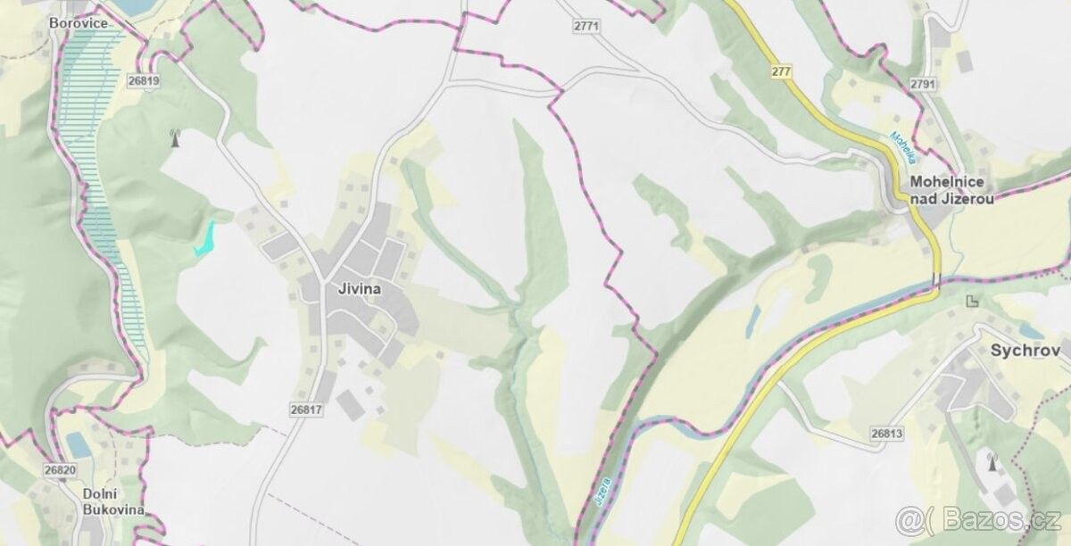 Pozemky pro bydlení, Jivina u Mnichova Hradiště, 294 14 - 2