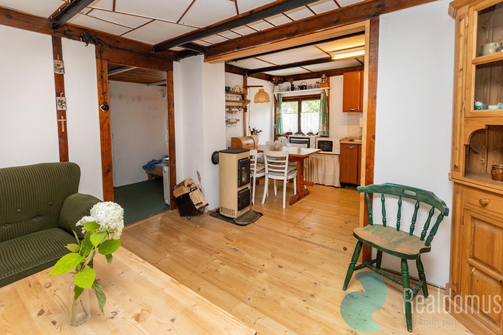 Chaty, Vrabčí brod, Poříčí nad Sázavou, 56 m²