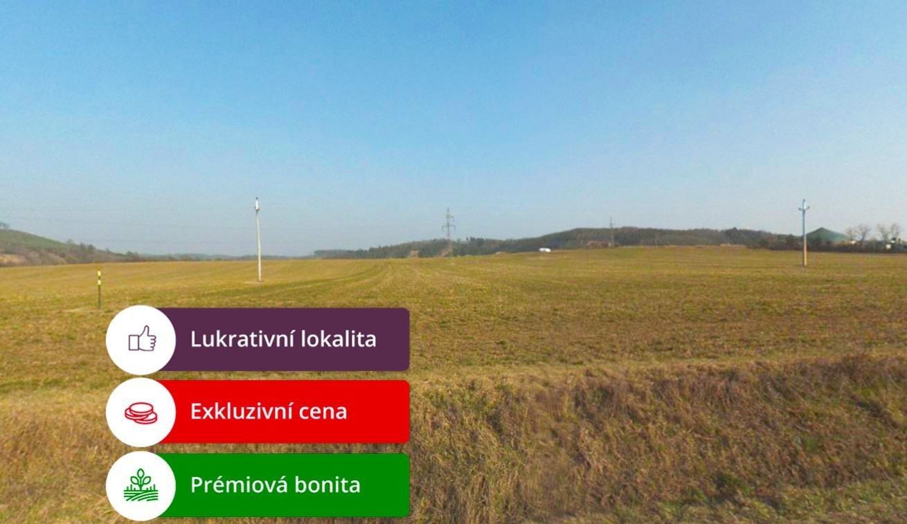 Zemědělské pozemky, Ptení, 3 137 m²