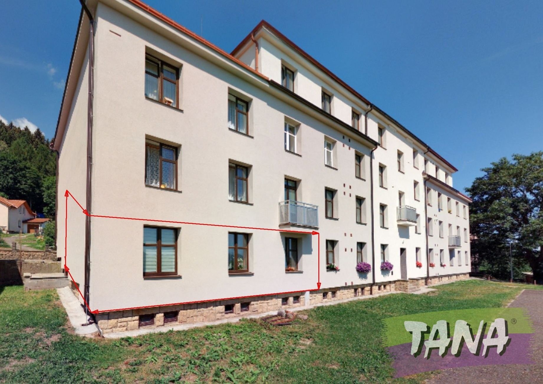 3+1, J. A. Komenského, Žacléř, 78 m²